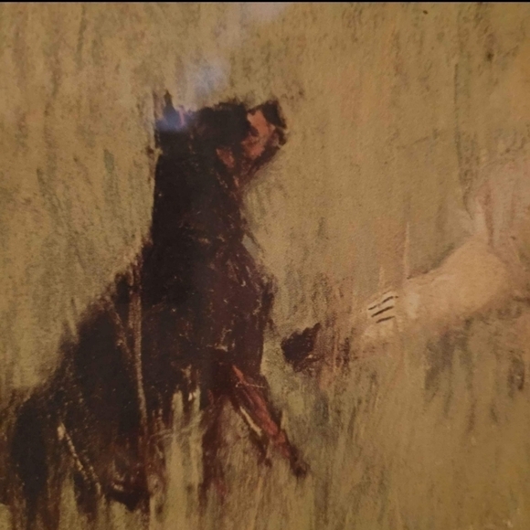 Vintage Berthe Morisot 'In The Park' Professionally Framed Print Behind Glass - Picture 5 of 10